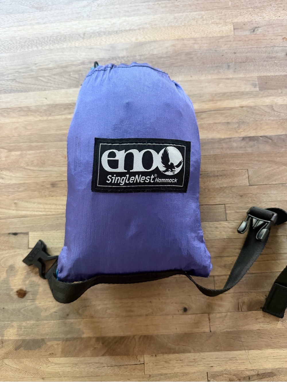 SingleNest Hammock Pack — Purple/Teal
